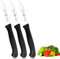 EIKASO Solingen Gemüsemesser Set 3teilig Profi Küchenmesser Obstmesser 8cm Klinge rostfrei aus Molybdänstahl 1.4116 mit ergonomischen Griff