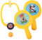 VICASKY 1 Set Tischtennisspielzeug Tischtennisball Und Schläger Komplettes Pingpong Starter Set Tür Pingpong Spiel Hängender Pingpong Trainer Tür Pong Spiel Übungsgerät Indoor