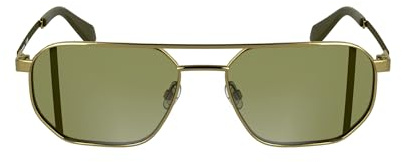 CALVIN KLEIN JEANS Brille Größe 56 mm Matte Gold Eye Size: 56 Bridge: 17