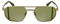 CALVIN KLEIN JEANS CKJ25202S Sonnenbrille, Matte Gold, Einheitsgröße