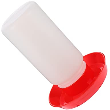 Abaodam Abreuvoir Automatique pour Poules Et Pigeons, Carafe à Eau Large Capacité, Plastique Résistant, Usage Ferme Et Élevage, Distributeur d'eau Pratique Et Facile à Nettoyer