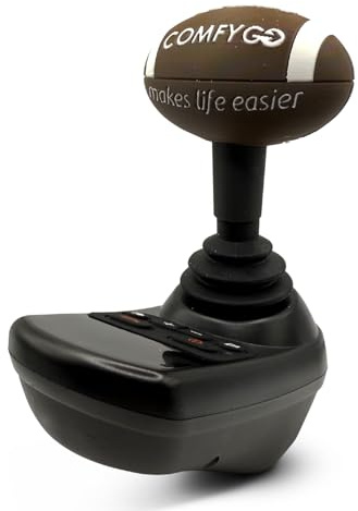 Universal Joystick Handle with Flexible Shaft for Electric Wheelchairs and Power Chairs, Ergonomic Wheelchair Joystick Controller with Comfortable Grip and Durable Design, Easy to Install (Football)