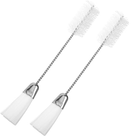 Mobestech 2pcs Flute Cleaning Brush Saxophone Care Tool Instrument Maintenance Cleaning Brushes for Flute and Saxophone Maintenance
