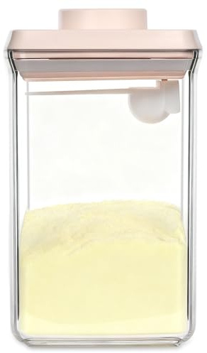 Vicloon 1700 ml Dispenser per Latte in Polvere, Contenitore per Latte in Polvere Sigillato con Cucchiaio, Adatto per Conservare Latte in Polvere, Farina, Legumi e Frutta Secca