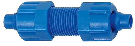 RIEGLER 110748-15.776 Gerade Schlauchverbindung, für Schlauch 8/6 mm, POM, 1Stk