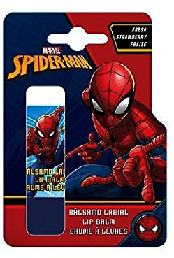 Marvel Spider-Man Strawberry Flavoured Lip Balm for Moisturising Lips