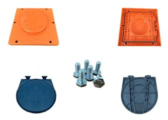 Kit ricambi valvola antiriflusso - Colore Arancio - per Edilizia