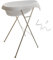 TEGGI Baignoire ergonomique bébé avec thermomètre Blanc + Pied + Tuyau