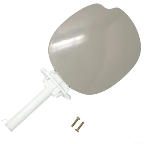 Aprilsunnyzone Tapa de apertura del tanque de combustible para Renault Clio MK2 1998-2005 Reemplaza la pieza 7700836756 Conjunto de plástico (blanco)