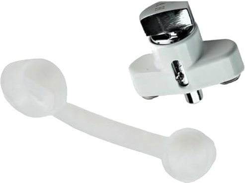 ABA HV Thumb Turn Lock Kit, Push Pin, Hurricane Shutter Hardware Part, White