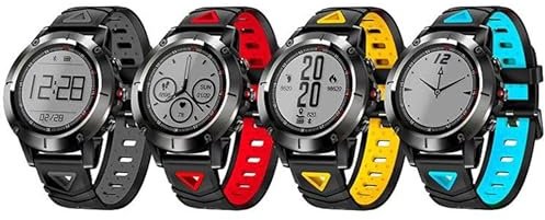 Smart klocka med GPS Hjärtfrekvens Blodtryck Sportklocka GX-BW345 - Blå