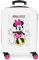 Disney Minnie Enjoy the Day Kabinenkoffer Weiß 40x55x20 cms Hartschalen ABS Kombinationsschloss 34L 2,8Kgs 4 Doppelräder Handgepäck, Rosa
