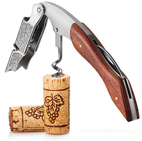 Igrome Tire-Bouchon Professionnel - Couteau de Sommelier en Acier Inoxydable de qualité Limonadier de qualité - pour Sommelerie Restauration Hotellerie