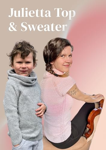 Julietta Top & Sweater crochet pattern & video by Woolpedia: Julietta Oberteil & Pullover Häkelanleitung & Video-Tutorial