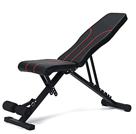 PUFAHAU Sit-Up Board Web Dumbbell Stool Equipment Home Multifunctional Auxiliary Fitness Chair Bench Press Stool Large Fitness Equipment/Sit-up Stool