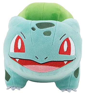 Pokémon PKW3083 20 cm Plush Bulbasaur/Bisasam - Official Pokemon Stuffed Toy for children 2+