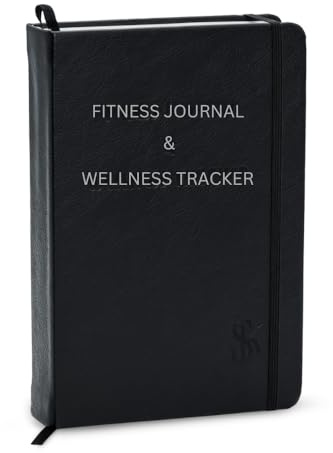 Fitness Journal & Workout Planner - 90+ Day Reset -Gym Log Book for Men & Women, Daily Weekly Monthly Fitness Tracker, Strength Training, Cardio & Nutrition Log with Faux Leather Cover
