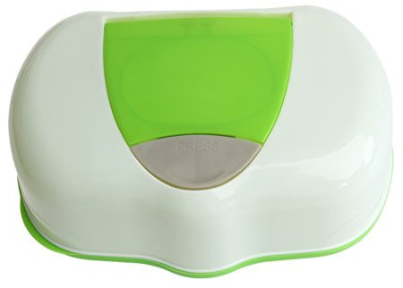 Christol Feuchttücherbox aus Kunststoff Aufbewahrung für Feuchttücher Box nachfüllbarer Behälter 80 Blatt