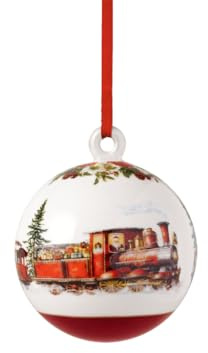 Villeroy & Boch - Annual Christmas Edition Jahres-Kugel 2025 Bunt, Kugel Weihnachten, Ornament, Baumschmuck, Weihnachtsdekorationen, Deko Weihnachten, Sammlerstück, Premium Porzellan