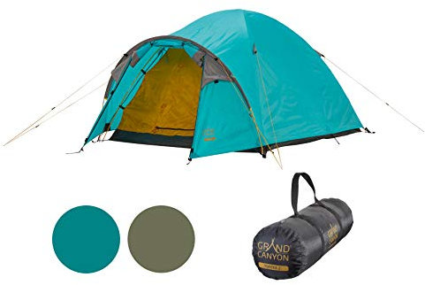 Grand Canyon Unisex – Erwachsene Topeka Zelt, Blue Grass, 280 x 165 x 120 cm