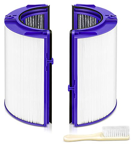 Echter HEPA-Filter Ersatz für Dyson TP06 HP06 PH01 PH02 HP07 TP07 HP09 TP09 360° Kombi-Glas-Luftreiniger (befeuchtet kühl, rein kühl, echtes HEPA und Carbon Filter, P Kunst # 970341-01