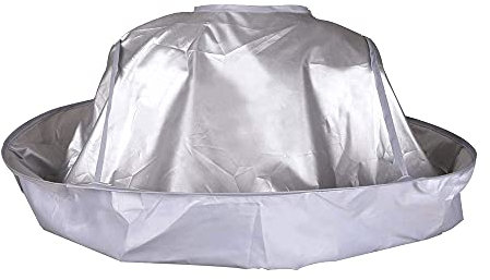 DOULEIN Friseurumhänge，Haar Schneideumhang Regenschirm Wasserdicht Faltbar Friseurumhang mit Klettverschluss für Friseursalon Cape Salon Zubehör