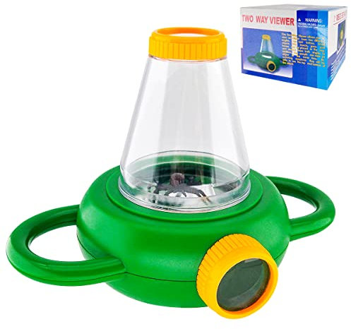 Caja de Insectos de Aumento,Lupa de observación de Escarabajo,Kids Lupa de Observación,Recipiente para Visor de Insectos,para Niños Herramienta Exploración Naturaleza Ciencia