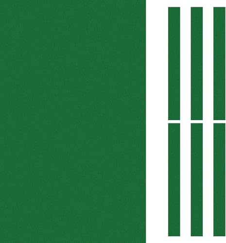 PATIKIL Billiard Cloth 7ft, Professional Pool Table Felt with 6 Felt Cloth Strips, Snooker Cloth Felt Replacement Accessories for Bars Clubs, Green