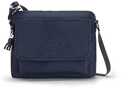 Kipling Damen Aisling Crossbody Handtasche, Einheitsgröße, blau, 12 L x 8.87 H x 4 D