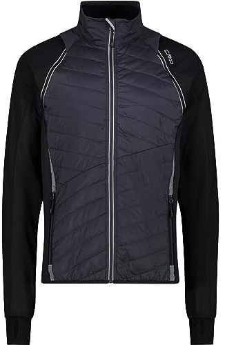 CMP - Giacca Uomo con Maniche Staccabili, Antracite, 48