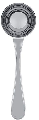 Edelstahl Kaffeemaßlöffel, 25ml Langem Griff Kaffee Messlöffel Kaffeelöffel Portionierer Kaffeemesslöffel Dosierlöffel Kaffeedosierer Kaffeelot Tee Esslöffel Für Cappuccino Kakao Espresso Silber
