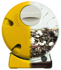 Composteur Domestique Rotatif et Compact 40L ImpakCity - Évite Les Mauvaises Odeurs, Les Insectes et Les Rongeurs, avec Compartiment pour Liquides Lixiviés, Fabriqué avec des Matériaux Recyclables