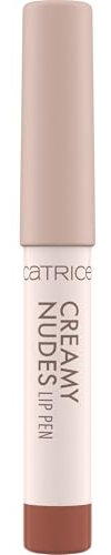 Catrice Creamy Nudes Lip Pen n. 010 - Matita per labbra con vitamine, nutriente, con oli, opaca, vegana, senza parabeni, senza particelle di microplastica, senza nanoparticelle, confezione da 1,2 g