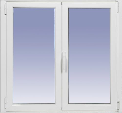 Ventanastock Ventana Aluminio 1200x1200 Practicable Oscilobatiente 2 hojas
