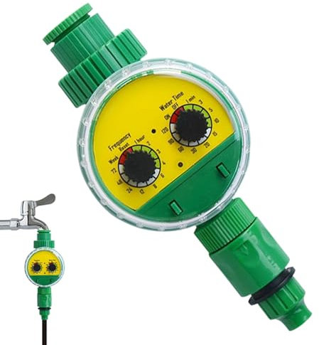 Temporizador de manguera de remojo para exteriores, temporizadores de riego para riego por goteo | Temporizador de grifo - de control de riego automático programable para el cuidado del jardín y el cé
