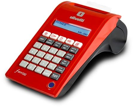 REGISTRATORE DI CASSA TELEMATICO OLIVETTI FORM 100 - CRF160 XML 7 - LOTTERIA - FISCALIZZATO - MESSA IN SERVIZIO - ARRIVA PRONTO ALL'USO