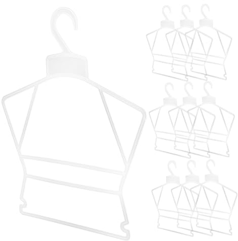 HOLIDYOYO 10piezas Perchas para Ropa Colgadores Decorativos para Ropa Infantil para Vestidos Pantalones y