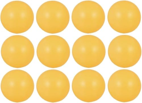 Dezpo | Pack of 12 Ping Pong Table Tennis Balls (ABS Material) - Orange