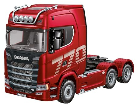 DF Models Scania 770S V8 LKW (ferngesteuertes Auto, 1:18 Scale, Batteriebetrieben, ideal für Modellbau-Enthusiasten, mit LED-Beleuchtung, Kinderspielzeug) 3218
