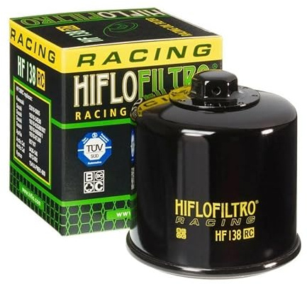 Filtre à huile Hiflofiltro pour Moto Suzuki 1000 DL V-strom 2002 à 2010 HF138RC Neuf