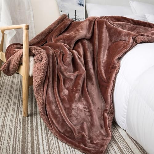 ILNCQLPM supermjuk vinterfilt överdimensionerad tvättbar överkast modern enfärgad flanellfilt för soffa bäddsoffa ljus