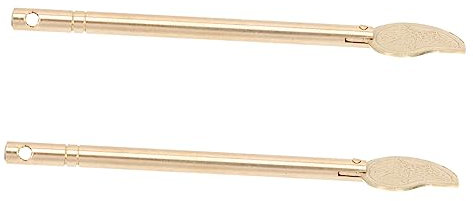 2Pièces Verrouillage Vintage Bronze Forme Goupille de Serrure pour Meuble Loquet de Porte de Cabinet Boulon Barillet