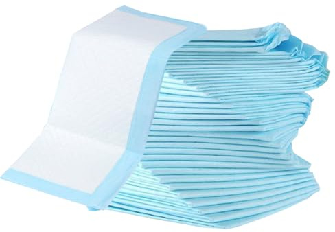 Cambiador De Pañales - Paquete De 100 Cambiadores Desechables | Almohadillas Desechables Para Bebé, Almohadillas De Lactancia Impermeables Y Transpirables, Sábana De Bebé De Gran Tamaño No Lavable, Al