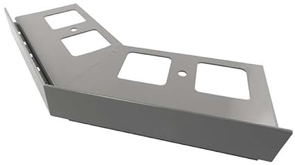Renoplast® Angle en Aluminium 135° Pour Profilé D'égout K35 Gris | Finition de Terrasse| Sols Carrelés sur Mortier-colle| Systèmes D'évacuation D'eau Profilé Angulaire| Protection Contre la Corrosion