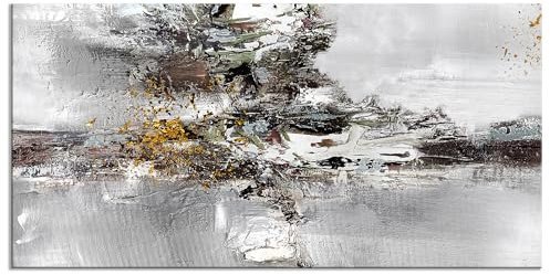 decomonkey - Tableau Acoustique Abstrait 90x60 1 Pièce - Impression sur Toile Décoration Maison Isolation Peinture Image Phonique Déco Bureau Panneaux AcoustiquesExpression abstraite de texture