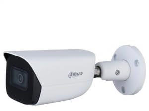 Dahua - Telecamera Bullet 8MP 4K IP PoE ONVIF - Ottica 3.6mm - IR 30m - Intelligenza artificiale - Allarme eventi - Microfono - IPC-HFW3841E-S-S2