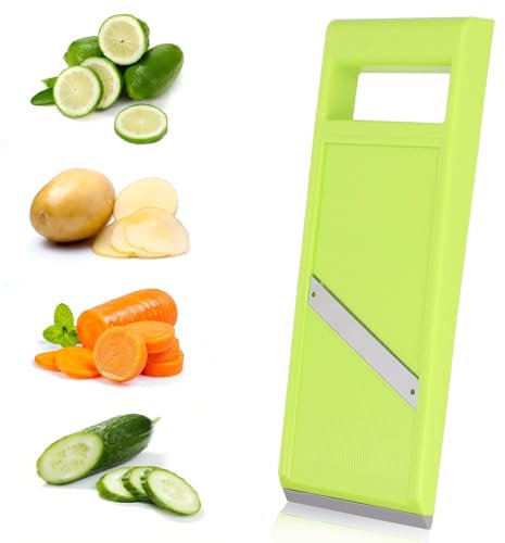Machine À Croustilles, Éminceur À Main En Acier Inoxydable, Éminceur De Pommes De Terre, Mandoline, Éminceur De Légumes, Éminceur De Nourriture Avec Trou De Suspension Pour La Cuisine