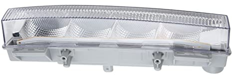 Conjunto de Lámpara Antiniebla de Luz de Circulación Diurna Delantera para W166 ML350 Lámpara Antiniebla Delantera de Repuesto ABS Juego de Luces Antiniebla de Conducción