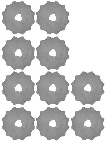 Cortador giratorio de tela de 45 mm, herramienta de corte giratoria profesional para manta de cuero, papel y tela, colección artesanal de alta eficiencia con nitidez duradera,