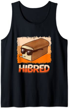 Hibred Baking Flour Rolling Pin Cake Smoking Bread Tank Top